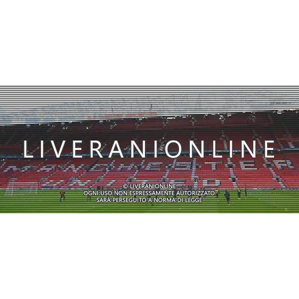 Champions League 2008/2009 Manchester - 10.03.2009 Allenamento Inter Nella Foto: L\'INTER SI ALLENA ALLO STADIO DELL\' OLD TRAFFORD /Ph.Vitez-Ag. Aldo Liverani