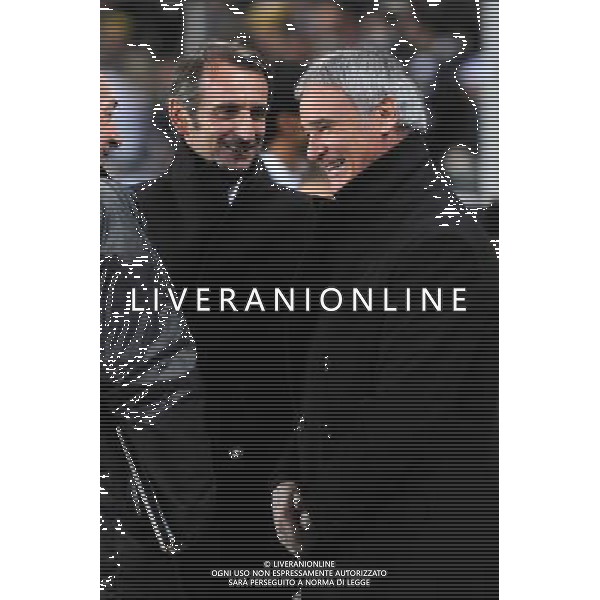 Juventus - Chelsea 10-03-2009 Ottavi di ritorno di Champions League 2008/2009 Nella foto: claudio ranieri e jean claude blanc ©Manuela Viganti/Agenzia Aldo Liverani Sas