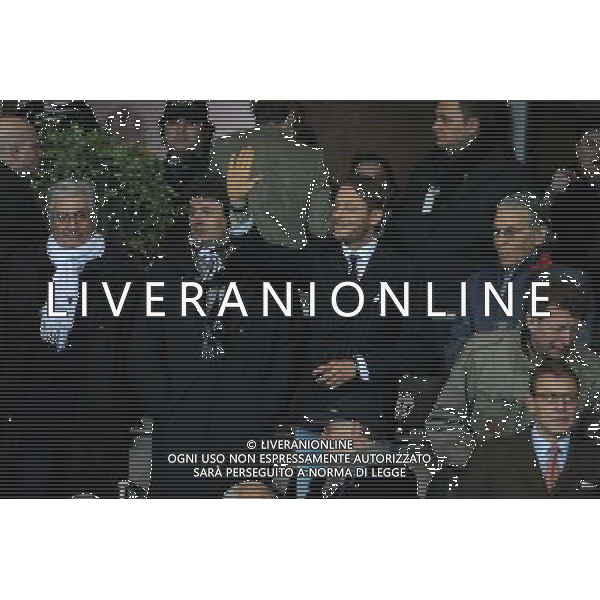 Juventus - Chelsea 10-03-2009 Ottavi di ritorno di Champions League 2008/2009 Nella foto: lapo elkann con i giugiaro in tribuna ©Manuela Viganti/Agenzia Aldo Liverani Sas