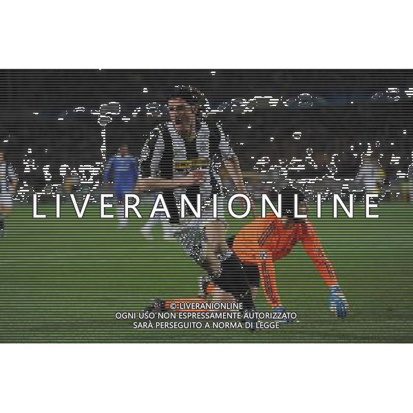 Juventus - Chelsea 10-03-2009 Ottavi di ritorno di Champions League 2008/2009 Nella foto: esultanza dopo il gol di vincenzo iaquinta del 1-0 ©Manuela Viganti/Agenzia Aldo Liverani Sas