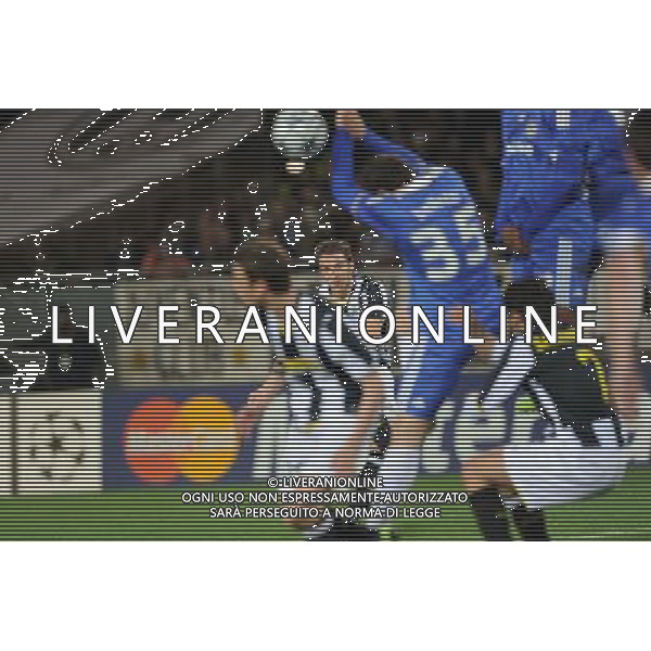 Juventus - Chelsea 10-03-2009 Ottavi di ritorno di Champions League 2008/2009 Nella foto: il fallo del rigore ©Manuela Viganti/Agenzia Aldo Liverani Sas