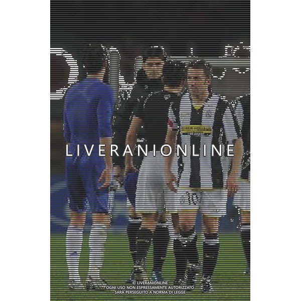 Juventus - Chelsea 10-03-2009 Ottavi di ritorno di Champions League 2008/2009 Nella foto: la Delusione di alessandro del piero ©Manuela Viganti/Agenzia Aldo Liverani Sas