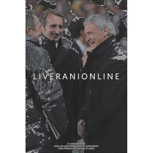10-03-2009 Torino Sport Calcio Juventus Chelsea Champions League 2008/2009 Nella foto: Ranieri claudio e Blanc jean claude AG ALDO LIVERANI 