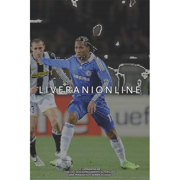 10-03-2009 Torino Sport Calcio Juventus Chelsea Champions League 2008/2009 Nella foto: Drogba didier AG ALDO LIVERANI 