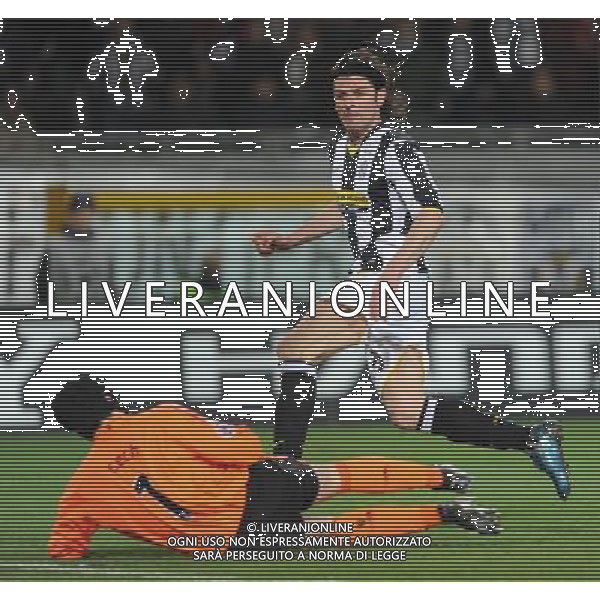10-03-2009 Torino Sport Calcio Juventus Chelsea Champions League 2008/2009 Nella foto: Gol di Iaquinta vincenzo AG ALDO LIVERANI 