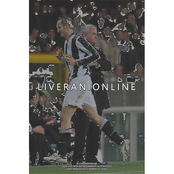 10-03-2009 Torino Sport Calcio Juventus Chelsea Champions League 2008/2009 Nella foto: giorgio Chiellini espulso con disappunto di Ranieri claudio AG ALDO LIVERANI 