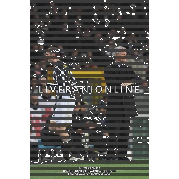 10-03-2009 Torino Sport Calcio Juventus Chelsea Champions League 2008/2009 Nella foto: giorgio Chiellini espulso con disappunto di Ranieri claudio AG ALDO LIVERANI 