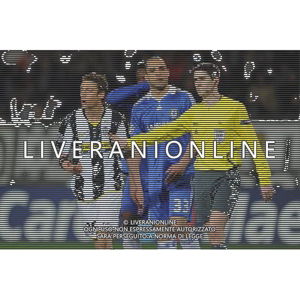 10-03-2009 Torino Sport Calcio Juventus Chelsea Champions League 2008/2009 Nella foto: Marchisio e Alberto Mallenco Undiano AG ALDO LIVERANI 