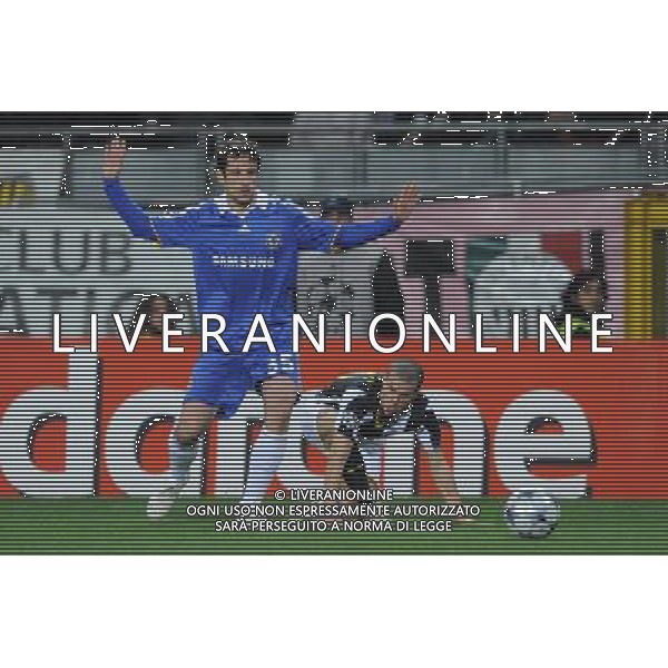 10-03-2009 Torino Sport Calcio Juventus Chelsea Champions League 2008/2009 Nella foto: Belletti e Giovinco AG ALDO LIVERANI 
