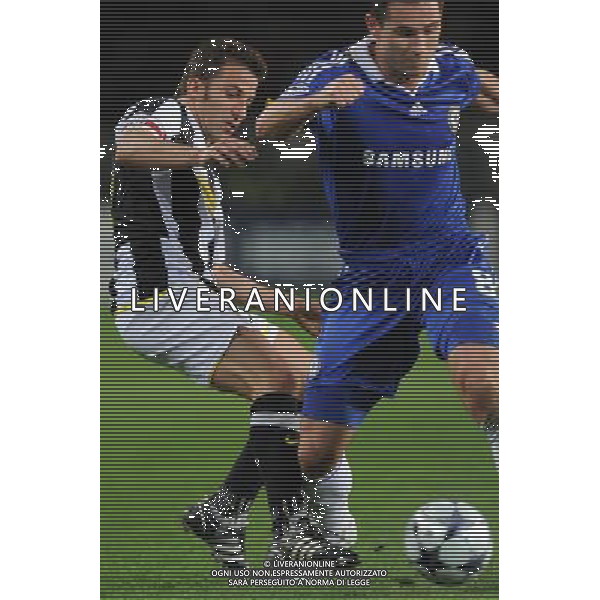 10-03-2009 Torino Sport Calcio Juventus Chelsea Champions League 2008/2009 Nella foto:frank Lampard e Del Piero alessandro AG ALDO LIVERANI 