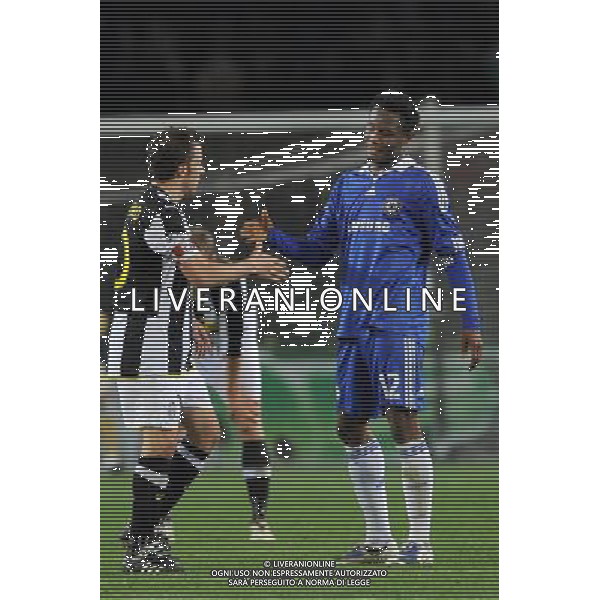 10-03-2009 Torino Sport Calcio Juventus Chelsea Champions League 2008/2009 Nella foto: Del Piero e Mikel Obi AG ALDO LIVERANI 