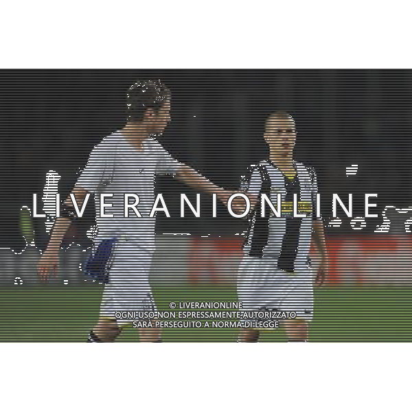 10-03-2009 Torino Sport Calcio Juventus Chelsea Champions League 2008/2009 Nella foto: Marchisio claudio e Giovico sebastian AG ALDO LIVERANI 