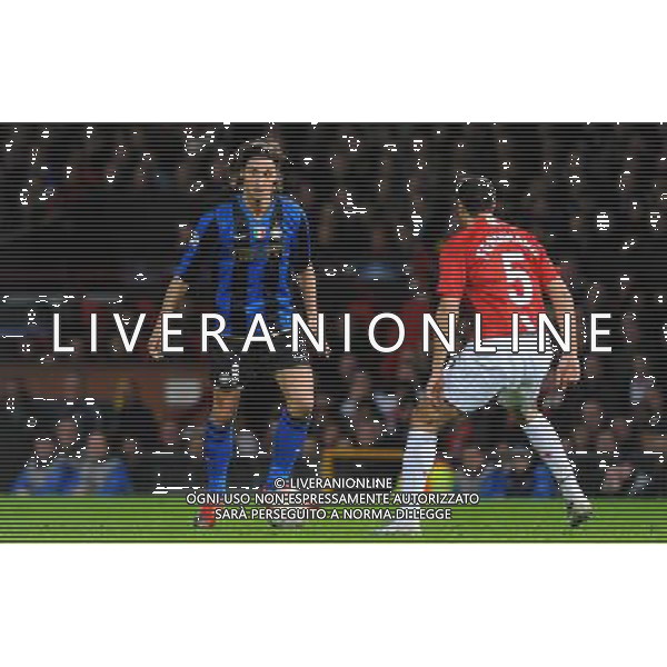 Champions League 2008/2009 Ottavi di Finale - Ritorno Manchester - 11.03.2009 Manchester United-Inter Nella Foto:IBRAHIMOVIC /Ph.Vitez-Ag. Aldo Liverani
