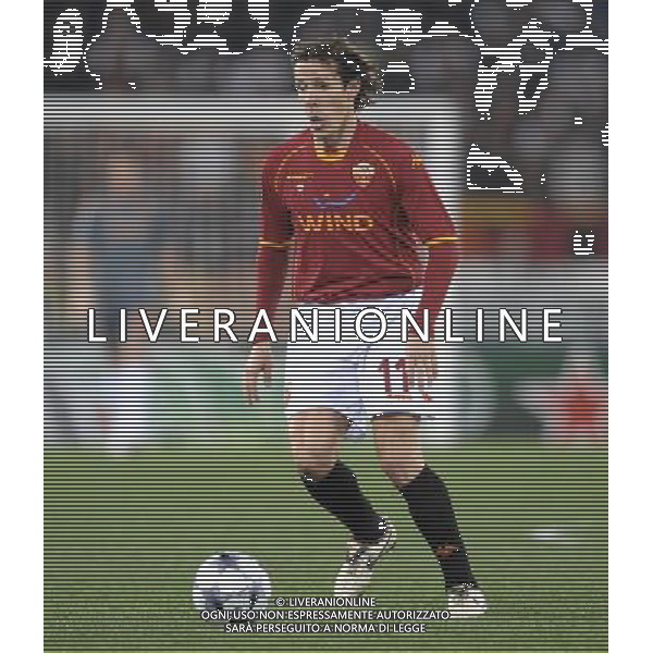 Roma - 11/03/2009 - Stadio Olimpico - Uefa Champions League 2008/2009 - Ottavi di finale ritorno - Roma Vs Arsenal - nella foto: Rodrigo Ferrante TADDEI ph. Corradetti / ag. Aldo Liverani Sas