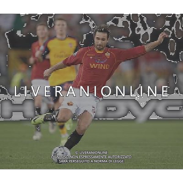 Roma - 11/03/2009 - Stadio Olimpico - Uefa Champions League 2008/2009 - Ottavi di finale ritorno - Roma Vs Arsenal - nella foto: Mirko VUCINIC ph. Corradetti / ag. Aldo Liverani Sas