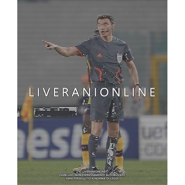 Roma - 11/03/2009 - Stadio Olimpico - Uefa Champions League 2008/2009 - Ottavi di finale ritorno - Roma Vs Arsenal - nella foto: L\'arbitro Manuel Enrique Mejuto Gonzˆlez ph. Corradetti / ag. Aldo Liverani Sas