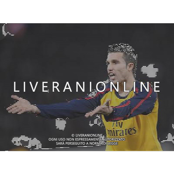 Roma - 11/03/2009 - Stadio Olimpico - Uefa Champions League 2008/2009 - Ottavi di finale ritorno - Roma Vs Arsenal - nella foto: Robin van PERSIE ph. Corradetti / ag. Aldo Liverani Sas