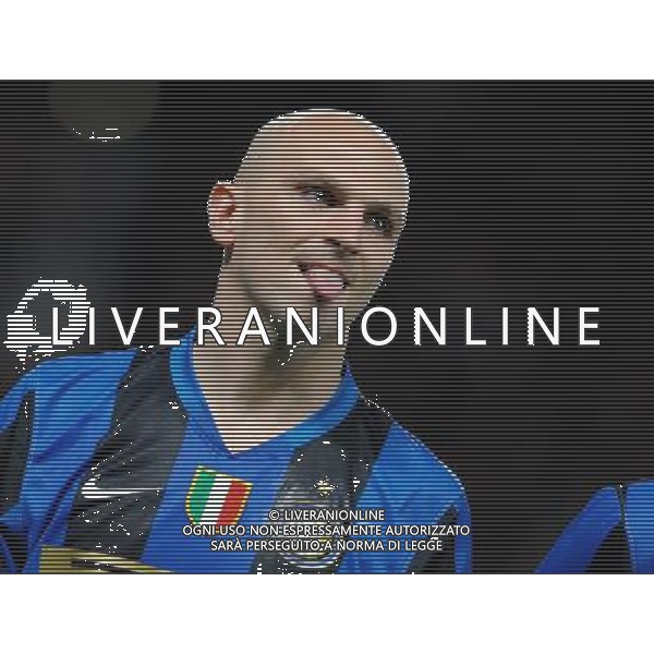 Champions League 2008/2009 Ottavi di Finale - Ritorno Manchester - 11.03.2009 Manchester United-Inter Nella Foto:CAMBIASSO ESTEBAN /Ph.Vitez-Ag. Aldo Liverani