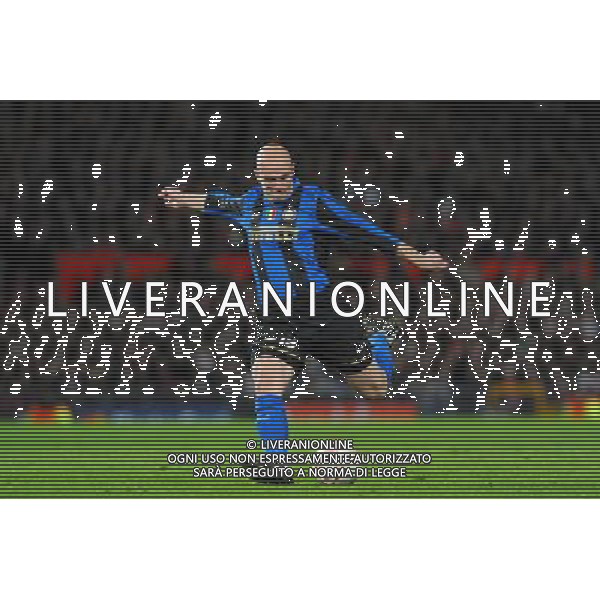 Champions League 2008/2009 Ottavi di Finale - Ritorno Manchester - 11.03.2009 Manchester United-Inter Nella Foto:CAMBIASSO ESTEBAN /Ph.Vitez-Ag. Aldo Liverani