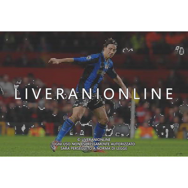 Champions League 2008/2009 Ottavi di Finale - Ritorno Manchester - 11.03.2009 Manchester United-Inter Nella Foto:IBRAHIMOVIC ZLATAN /Ph.Vitez-Ag. Aldo Liverani