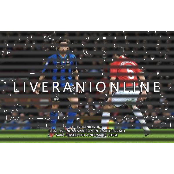 Champions League 2008/2009 Ottavi di Finale - Ritorno Manchester - 11.03.2009 Manchester United-Inter Nella Foto:IBRAHIMOVIC ZLATAN /Ph.Vitez-Ag. Aldo Liverani