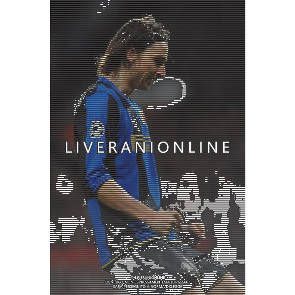 Champions League 2008/2009 Ottavi di Finale - Ritorno Manchester - 11.03.2009 Manchester United-Inter Nella Foto:IBRAHIMOVIC ZLATAN /Ph.Vitez-Ag. Aldo Liverani