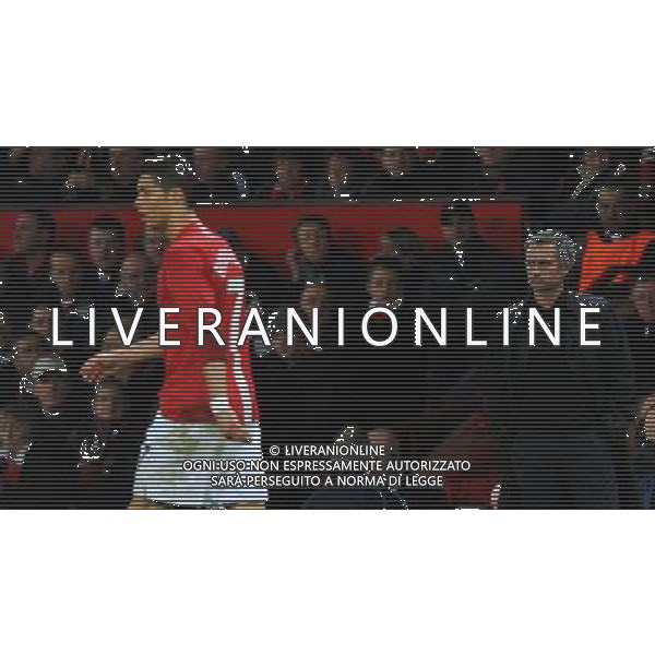 Champions League 2008/2009 Ottavi di Finale - Ritorno Manchester - 11.03.2009 Manchester United-Inter Nella Foto:MOURINHO JOSE\' /Ph.Vitez-Ag. Aldo Liverani