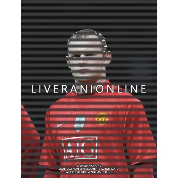 Champions League 2008/2009 Ottavi di Finale - Ritorno Manchester - 11.03.2009 Manchester United-Inter Nella Foto:ROONEY WAYNE /Ph.Vitez-Ag. Aldo Liverani