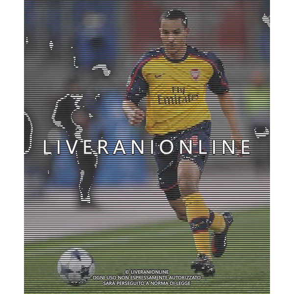 Roma - 11/03/2009 - Stadio Olimpico - Uefa Champions League 2008/2009 - Ottavi di finale ritorno - Roma Vs Arsenal - nella foto: Theo WALCOTT ph. Corradetti / ag. Aldo Liverani Sas