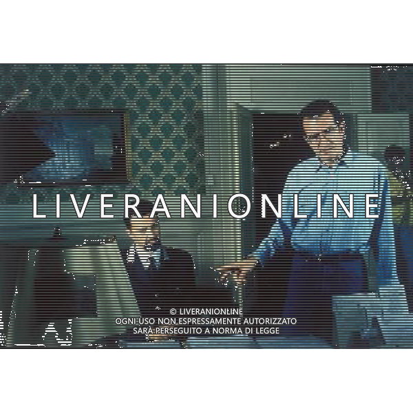 FILM\'LA TENDA NERA\' NELLA FOTO LUCA BARBARESCHI-LUCIANO MANUZZI REGISTA AG ALDO LIVERANI