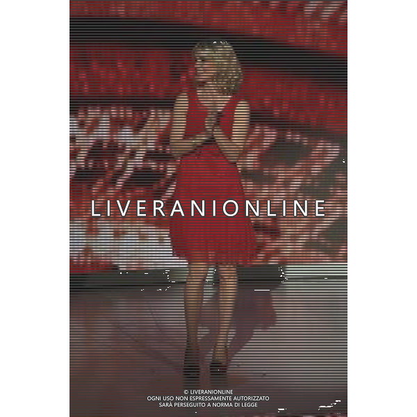 FILIPPA LAGERBACK TRASMISSIONE TV: \' CHE TEMPO CHE FA\' FOTO ANTONIO SORANO - AG. ALDO LIVERANI SAS
