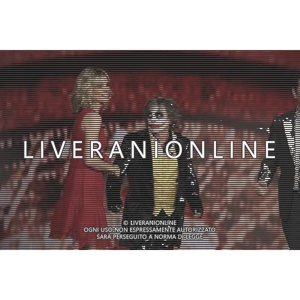 FILIPPA LAGERBACK - PAOLO ROSSI TRASMISSIONE TV: \' CHE TEMPO CHE FA\' FOTO ANTONIO SORANO - AG. ALDO LIVERANI SAS