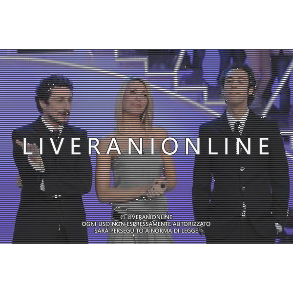 ilary blasi. luca \' paolo milano 13-3-2009 trasmissione tv le iene © AG. ALDO LIVERANI SAS