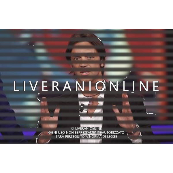 NICOLA LEGROTTAGLIE ( calciatore della Juventus e della Nazionale Italia) TRASMISSIONE TV: \' CHIAMBRETTI NIGHT\' © ANTONIO SORANO - AG. ALDO LIVERANI SAS