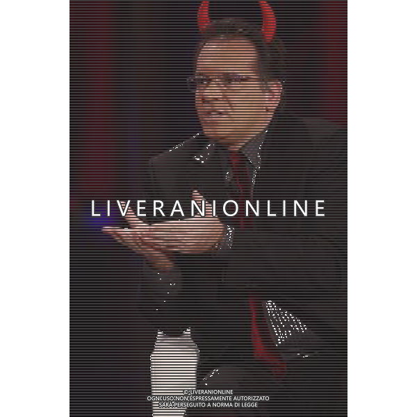 ALESSANDRO CECCHI PAONE TRASMISSIONE TV: \' CHIAMBRETTI NIGHT\' © ANTONIO SORANO - AG. ALDO LIVERANI SAS