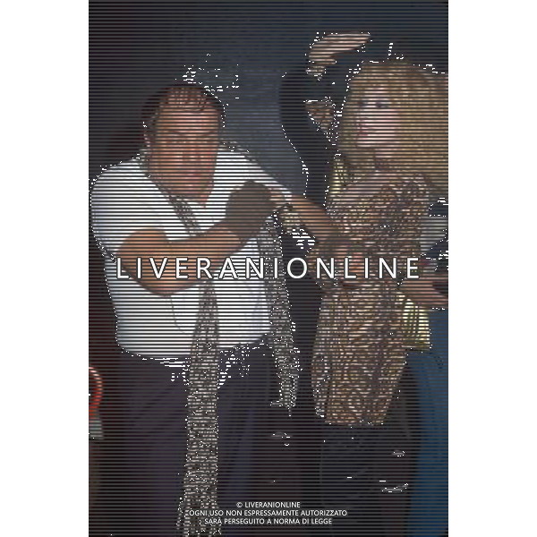 Isabella Biagini attrice - showgirl con Bombolo retrospettiva archivio Giovanni Liverani/Agenzia Aldo Liverani Sas 