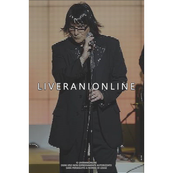 RENATO ZERO TRASMISSIONE TV: \' CHE TEMPO CHE FA\' FOTO ANTONIO SORANO - AG. ALDO LIVERANI SAS