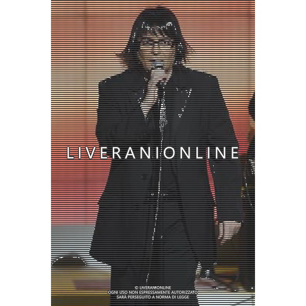 RENATO ZERO TRASMISSIONE TV: \' CHE TEMPO CHE FA\' FOTO ANTONIO SORANO - AG. ALDO LIVERANI SAS