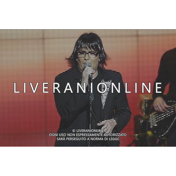 RENATO ZERO TRASMISSIONE TV: \' CHE TEMPO CHE FA\' FOTO ANTONIO SORANO - AG. ALDO LIVERANI SAS