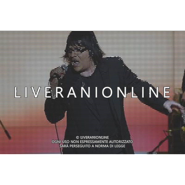 RENATO ZERO TRASMISSIONE TV: \' CHE TEMPO CHE FA\' FOTO ANTONIO SORANO - AG. ALDO LIVERANI SAS