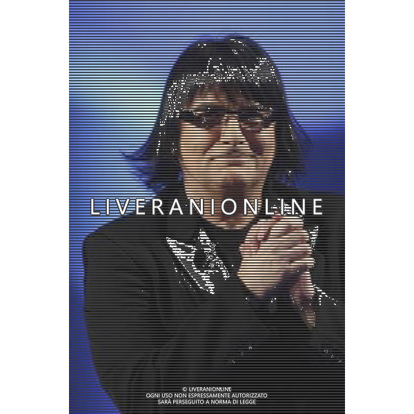 RENATO ZERO TRASMISSIONE TV: \' CHE TEMPO CHE FA\' FOTO ANTONIO SORANO - AG. ALDO LIVERANI SAS