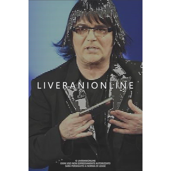 RENATO ZERO TRASMISSIONE TV: \' CHE TEMPO CHE FA\' FOTO ANTONIO SORANO - AG. ALDO LIVERANI SAS