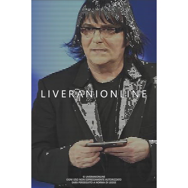 RENATO ZERO TRASMISSIONE TV: \' CHE TEMPO CHE FA\' FOTO ANTONIO SORANO - AG. ALDO LIVERANI SAS