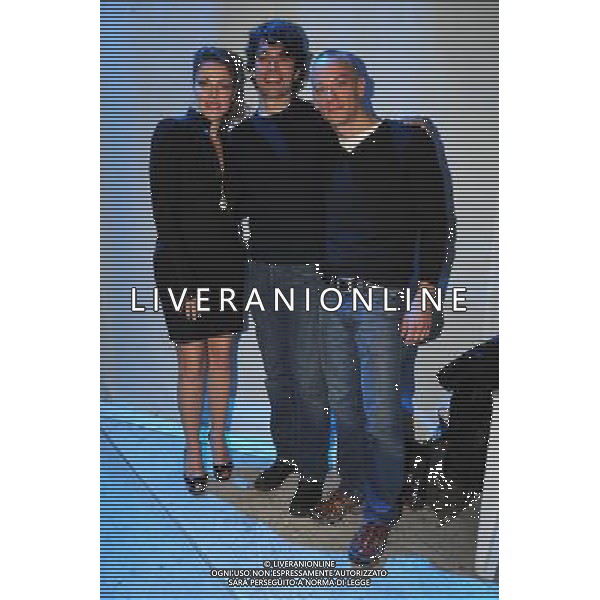 TRASMISSIONE TV: \' QUESTA DOMENICA\' NELLA FOTO: CLAUDIA GERINI - LUCA ARGENTERO - FILIPPO NIGRO © MASSIMO BRUNI - AG. ALDO LIVERANI SAS