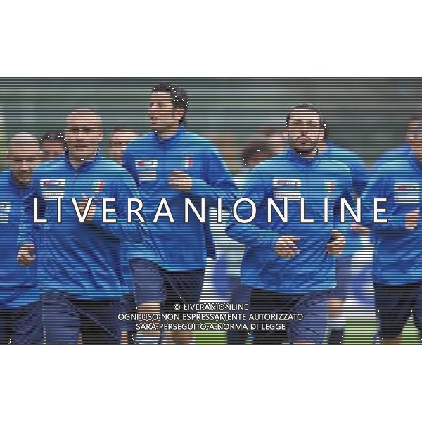 Raduno Nazionale Italiana a Coverciano Fiesole(FI) - 24.03.2009 Allenamento Nella Foto:ZAMBROTTA GIANLUCA -CANNAVARO FABIO /Ph.Vitez-Ag. Aldo Liverani
