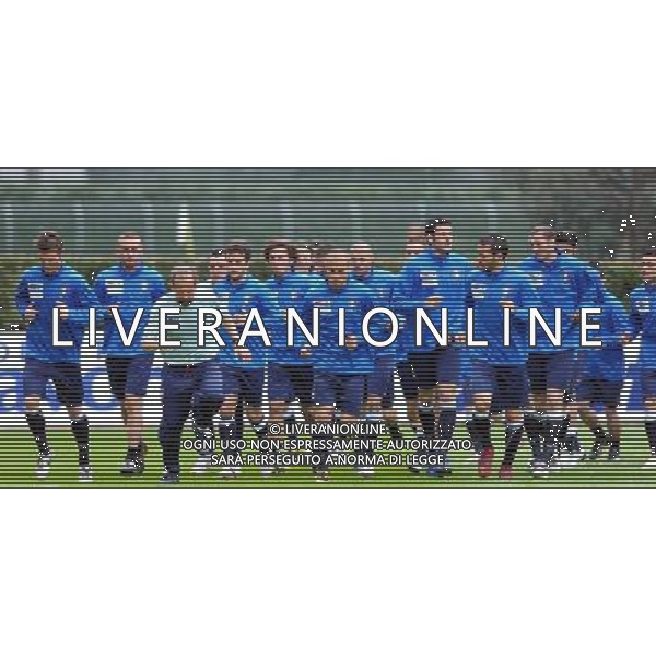 Raduno Nazionale Italiana a Coverciano Fiesole(FI) - 24.03.2009 Allenamento Nella Foto:GRUPPO /Ph.Vitez-Ag. Aldo Liverani