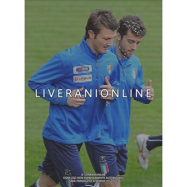 Raduno Nazionale Italiana a Coverciano Fiesole(FI) - 24.03.2009 Allenamento Nella Foto:MOTTA MARCO -ROSSI GIUSEPPE /Ph.Vitez-Ag. Aldo Liverani