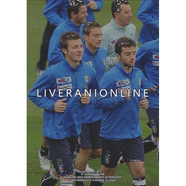 Raduno Nazionale Italiana a Coverciano Fiesole(FI) - 24.03.2009 Allenamento Nella Foto:MOTTA MARCO-ROSSI GIUSEPPE /Ph.Vitez-Ag. Aldo Liverani