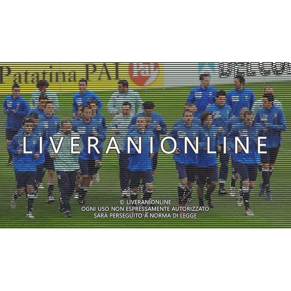 Raduno Nazionale Italiana a Coverciano Fiesole(FI) - 24.03.2009 Allenamento Nella Foto:GRUPPO /Ph.Vitez-Ag. Aldo Liverani