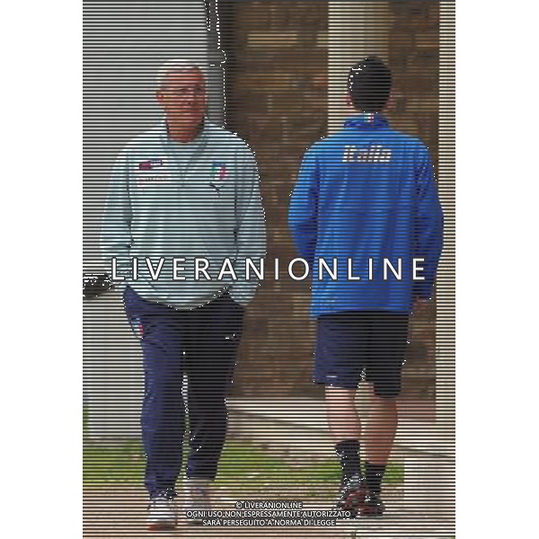 Raduno Nazionale Italiana a Coverciano Fiesole(FI) - 24.03.2009 Allenamento Nella Foto:LIPPI MARCELLO E ANTONIO DI NATALE /Ph.Vitez-Ag. Aldo Liverani